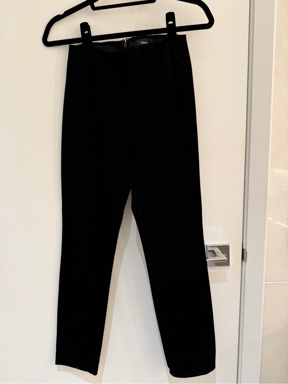 Theory Black Slim Dress Pants for Men